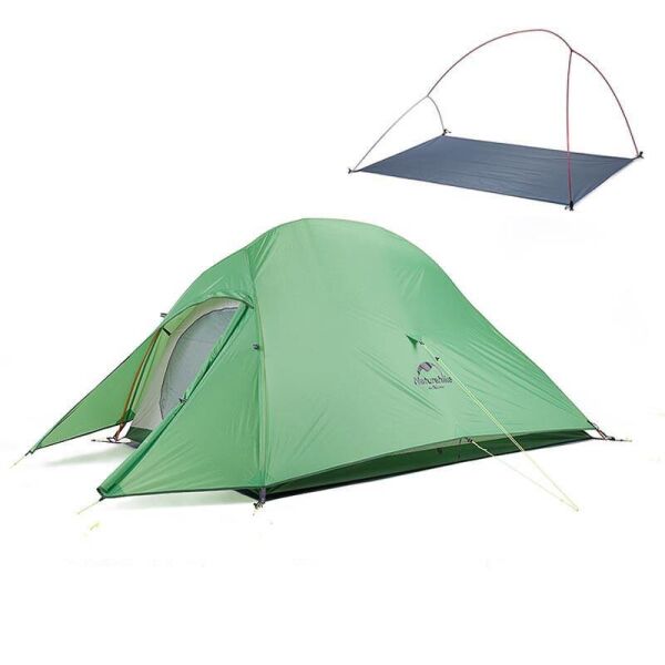 

Палатка Naturehike Cloud Up 2 NH17T001-T двухместная зеленый