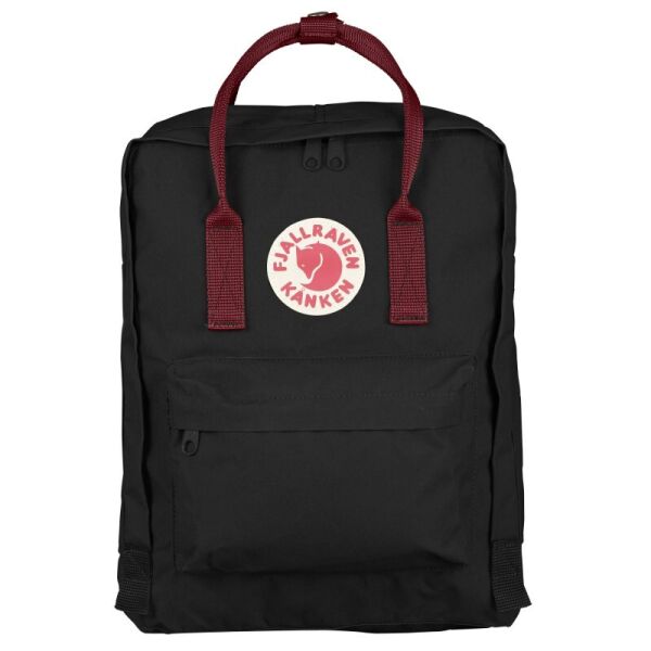 

Рюкзак Fjallraven Kanken Mini Black-Ox Red (50241)