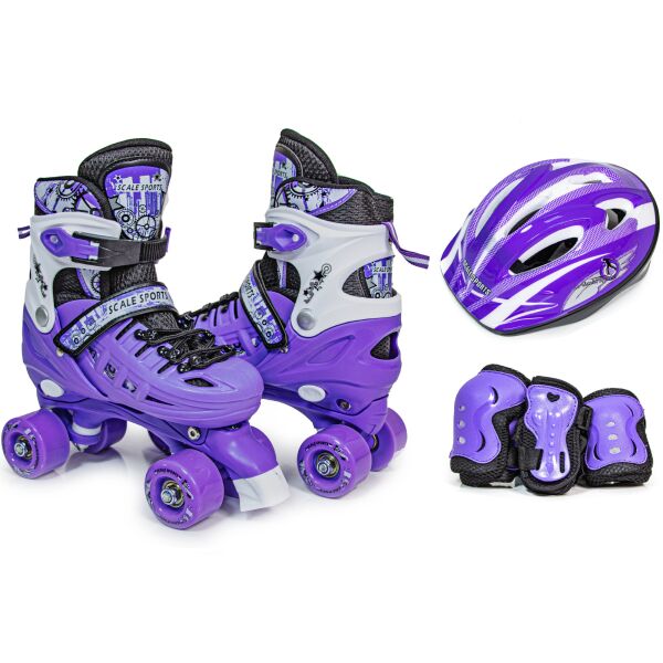 

Комплект квадов с защитой Scale Sport. Violet (размер 34-37) 1640867172