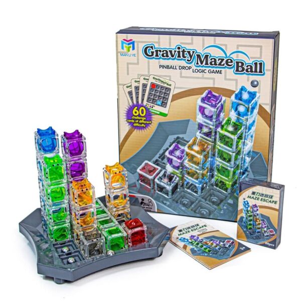 

Настольная игра-головоломка "Gravity Maze Ball" (1062150877)