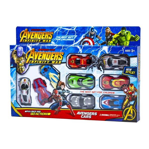 

Игровой набор машинок "Avengers" (757-18)