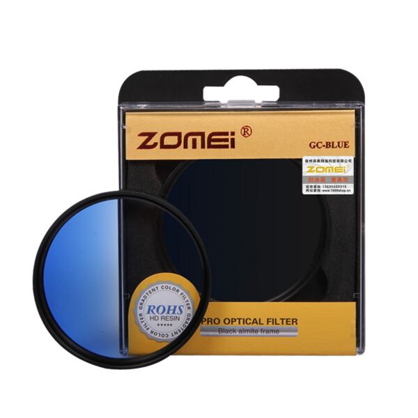 

Градиентный светофильтр ZOMEI 77 мм - голубой (blue)