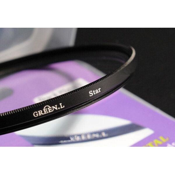 

Звездный (STAR-4), 4-х лучевой светофильтр Green.L 49 мм