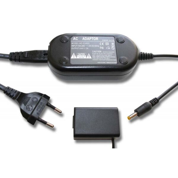 

Сетевой адаптер DMW-AC8+DMW-DCC6 (вместо аккумулятора DMW-BMB9) для камер Panasonic - питание от сети 220В