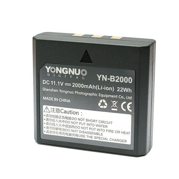 

Аккумуляторы Yongnuo YN-B2000 для вспышек YN686EX-RT, YN720Li, YN680EX-RT и др.