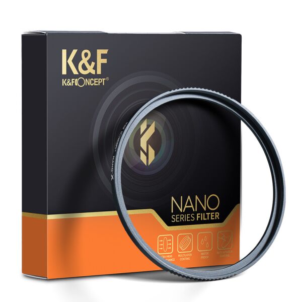

Светофильтр K&F Concept 55 mm MC UV, Nano-X B270, HD, 18-слойное Nano покрытие