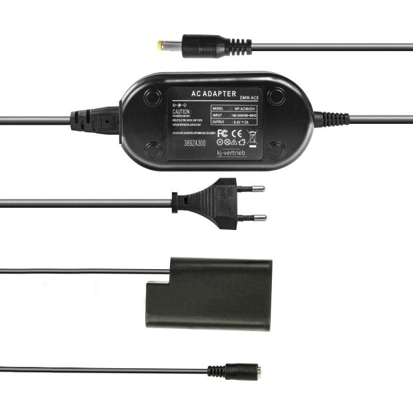

Сетевой адаптер DMW-AC8+DMW-DCC16 (акб DMW-BLJ31) для камер Panasonic DC-S1 серии питание от сети 220В