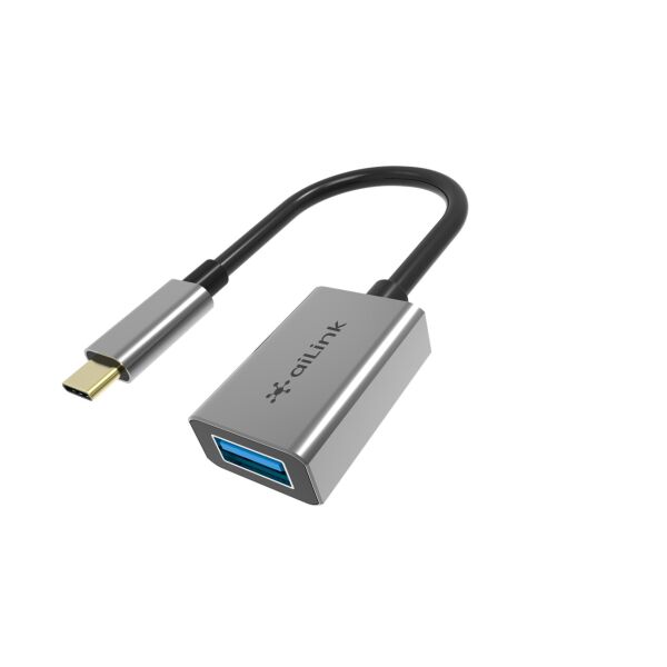 

Переходник адаптер Ailink Aluminium OTG Adapter USB-C на USB-A 3.0 AI-С3