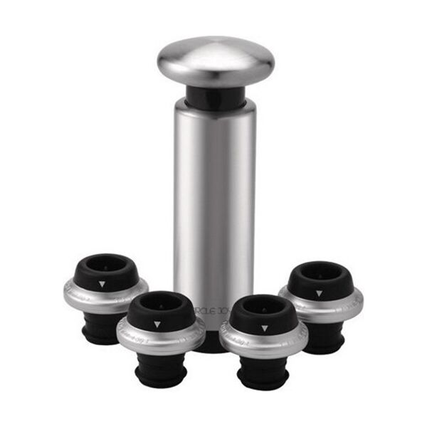 

Набор для хранения вина Xiaomi Circle Joy Vacuum Pump with 4pcs Stoppers Gift (SJ-JS05) [53991]