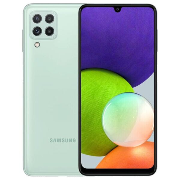 

Смартфон Samsung Galaxy A22 4/64GB Light Green (SM-A225FLGD) UA-UCRF [58024]