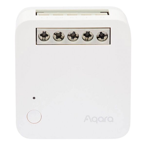 

Умное одноканальное беспроводное реле с нейтралью Aqara Single Switch Module T1 With Neutral (DLKZMK11LM) [61564]