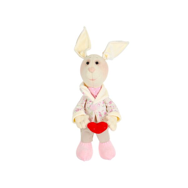 

Игрушка Elen Зайчик 091-100, 34см