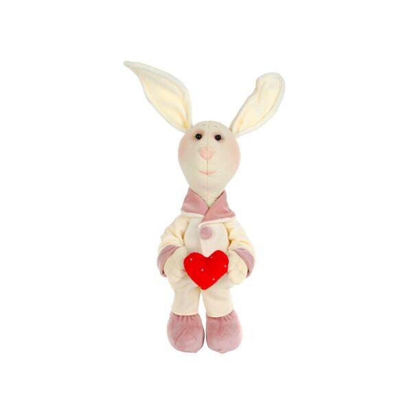 

Игрушка Elen Зайчик 091-086, 34см