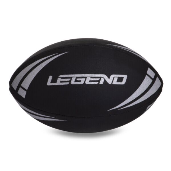 

Мяч для регби LEGEND FB-3293 №3 PVC белый-черный