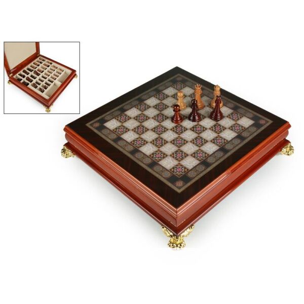 

Игра настольная Elen Шахматы 176-025, 40х40х9см