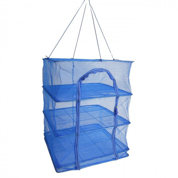 

Сетка для сушки рыбы U 3 яруса 50x50x68см
