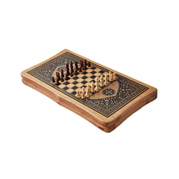 

Набор игры Present 3в1 Шахматы, Шашки и Нарды (46х46 см) В4825