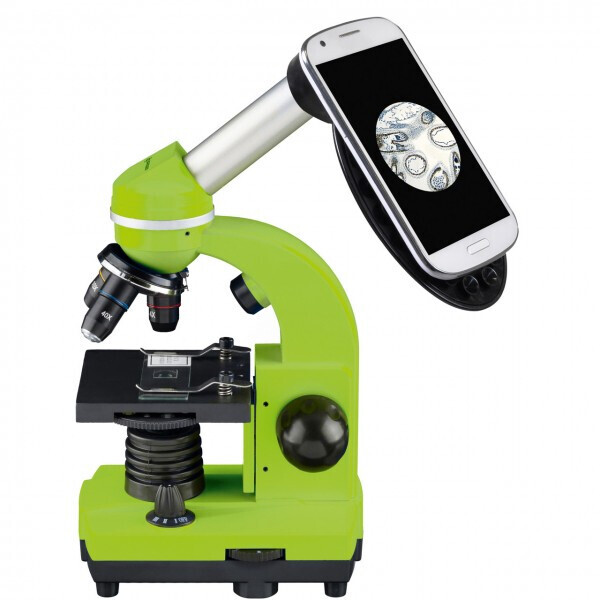

Bresser Biolux SEL 40x-1600x Green с адаптером для смартфона (8855600B4K000)