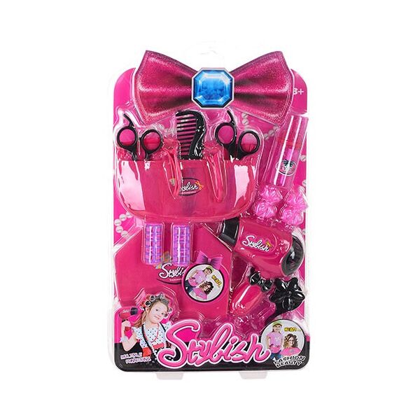 

Набор аксессуаров Bambi BJ1311-12-13-16 Розовый с феном