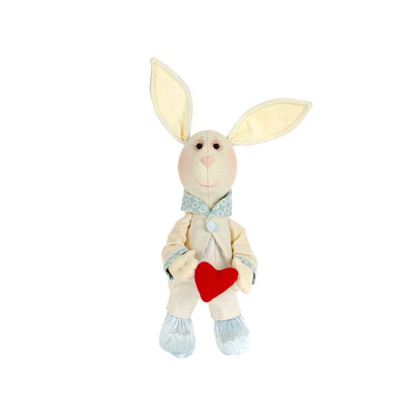 

Игрушка Elen Зайчик 091-108, 34см