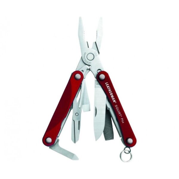 

LEATHERMAN Squirt PS4 RED, картонна коробка (831227)