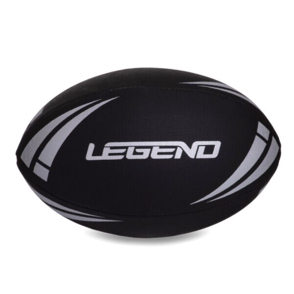 

Мяч для регби LEGEND FB-3291 №5 PVC белый-черный