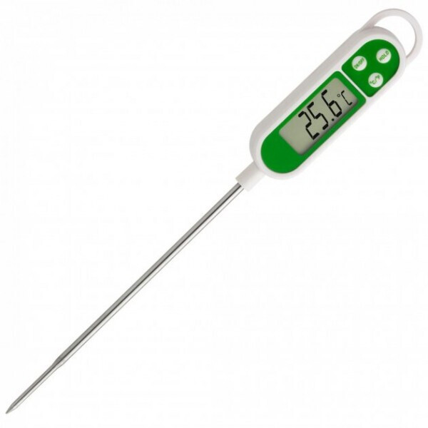 

TFA, щуп 140 мм, 26х16х245 мм, зелёный (30105404)