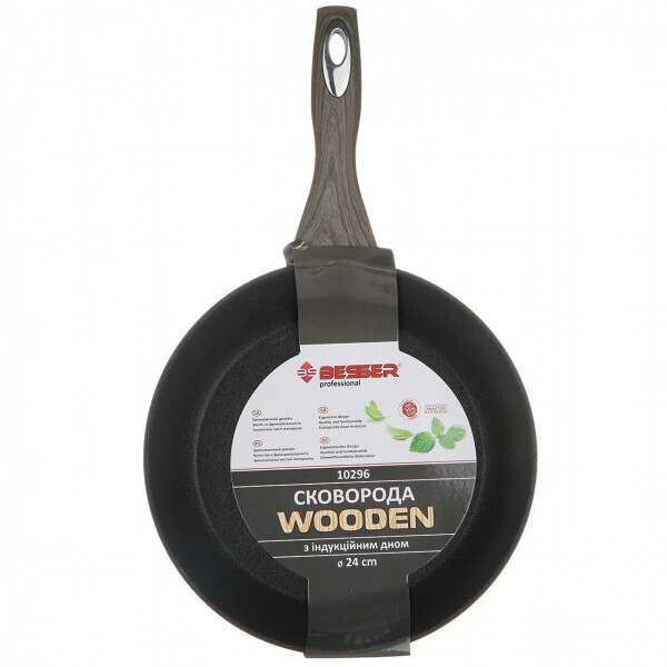 

Сковорода Besser Wooden с индукционным дном D24см