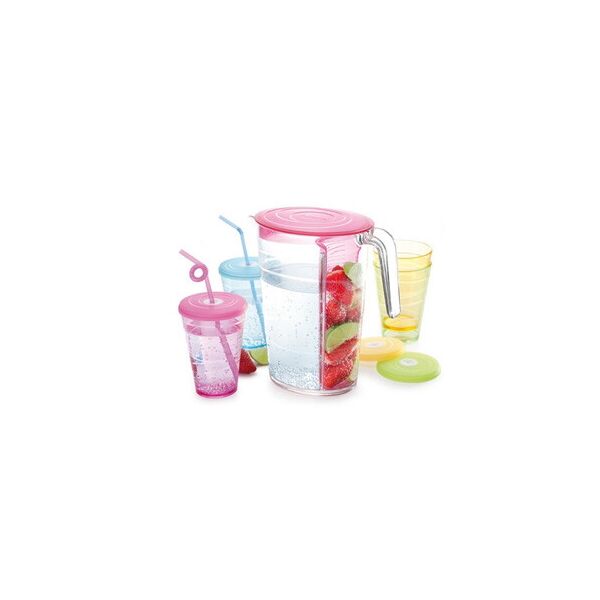 

Кувшин myDRINK 2,5 л, 4 стакана с крышками 308802.19