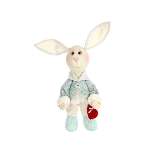 

Игрушка Elen Зайчик 091-077, 34см
