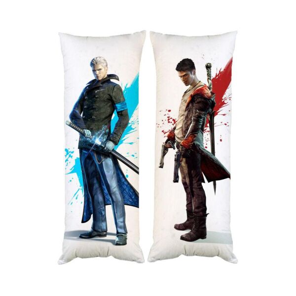 

Дакимакура Вергилий Данте Devil May Cry двухсторонняя 40*100 см dak0649