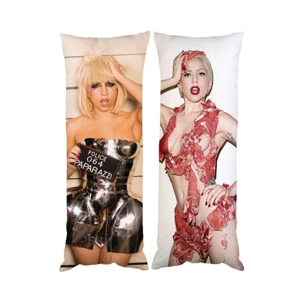 

Дакимакура Леди Гага / Lady Gaga двухсторонняя 40*100 см