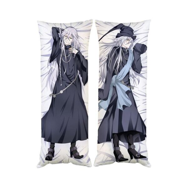 

Ростовая дакимакура Гробовщик Жнец Темный Дворецкий двухсторонняя 50х150 см со съемной наволочкой (dak0298)