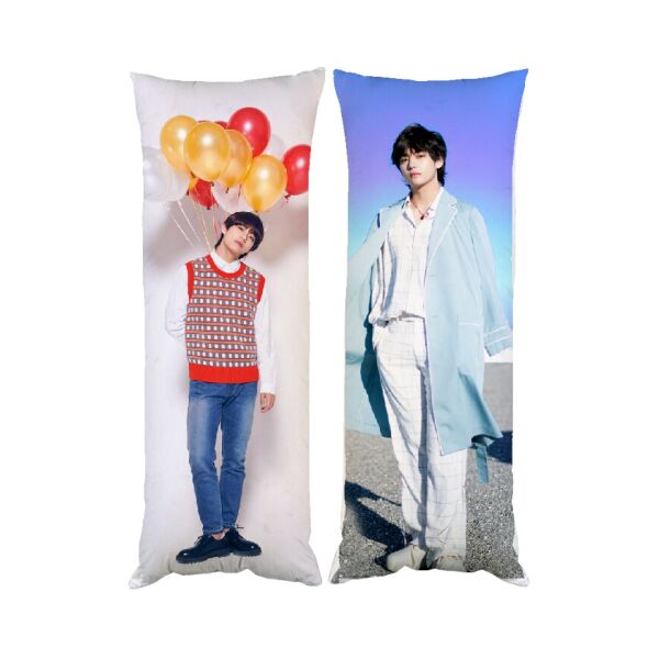 

Дакимакура k-pop BTS Ким Тхэ Хен двухсторонняя 40*100 см dak0674