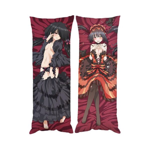 

Дакимакура Куруми Токисаки Рандеву с жизнью двухсторонняя 40х100 см со съемной наволочкой (dak0178)