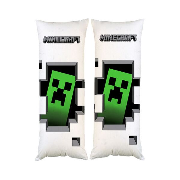 

Подушка дакимакура Крипер Майнкрафт Minecraft двухсторонняя 40х100 см со съемной наволочкой (dak0479)