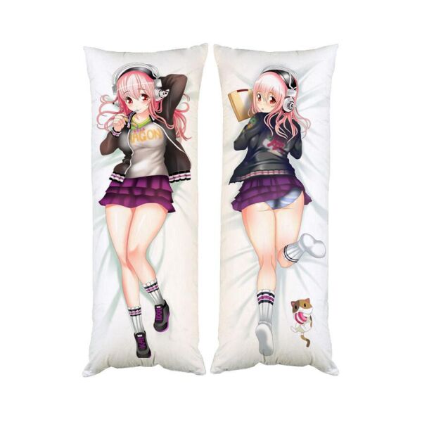 

Дакимакура Вакалоид Сонико Super Sonico 40*100 см со съемной наволочкой (dak0270)