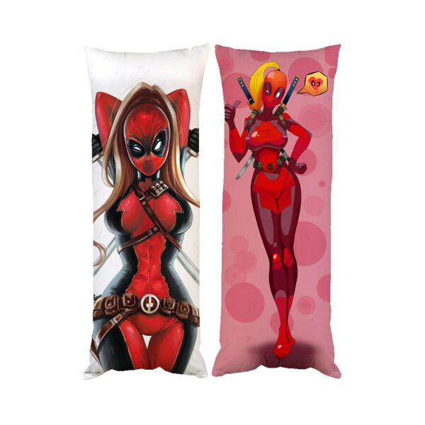 

Подушка обнимашка дакимакура Deadpool Girl двухсторонняя 40х100 см со съемной наволочкой (dak0499)