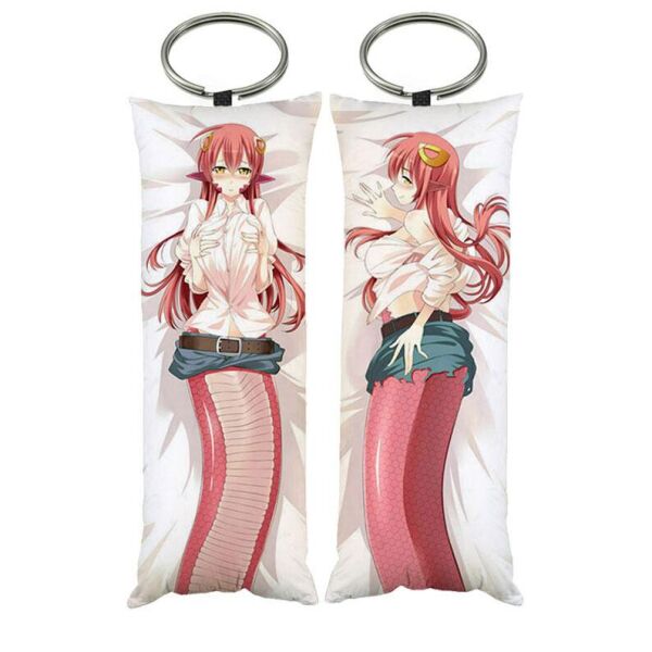 

Брелок дакимакура Мия Ламия / Monster Musume двухсторонняя 4*10 см (dak0021k)