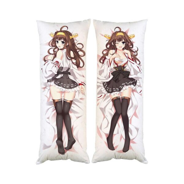 

Подушка Дакимакура Kongou Флотская коллекция двухсторонняя 40*100 см dak0493