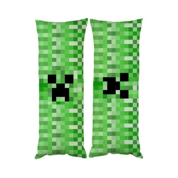 

Подушка дакимакура крипер Майнкрафт Minecraft двухсторонняя 40х100 см со съемной наволочкой (dak0109)