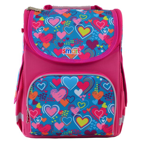 

Рюкзак школьный, каркасный Charms (12 л), Smart