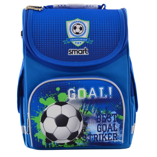 

Рюкзак школьный, каркасный Goal (12 л), Smart