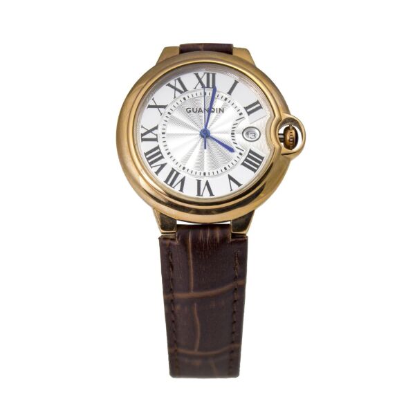 

Часы Guanqin Gold-White-Brown G6807G CL