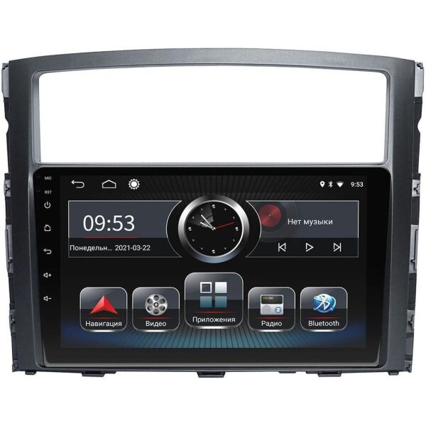 Магнитола Incar PGA2-6104 (Mitsubishi Pajero IV). Без поддержки Rockford)