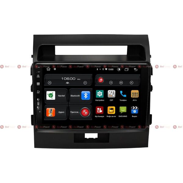 

Магнитола Redpower RP61200RIPS (Toyota LC 200) (W7397)