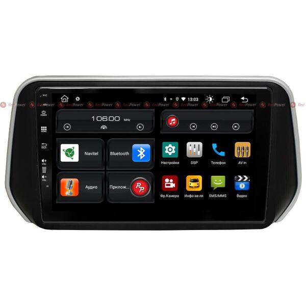 

Магнитола Redpower RP61410IPS (Hyundai Santa Fe DM 2019) (W8252)