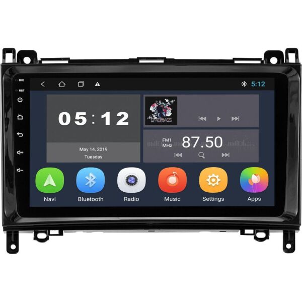 

Магнитола Sound box SB-8663-2G (Mercedes-Benz A/B Class/Sprinter/Vito/Viano (глянцевая рамка)) (W10074)