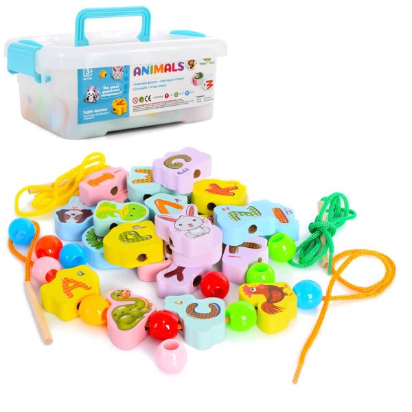 

Деревянная игрушка "Шнуровка" Limo Toy MD 1786