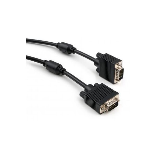 

Кабель мультимедійний VGA 3.0m ferrits Vinga (VCPVGAF3BK)